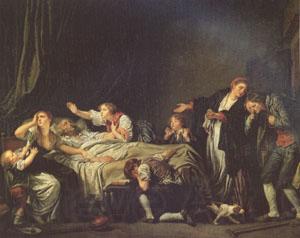 Jean Baptiste Greuze The Punishment of Filial Ingratitude (mk05) Spain oil painting art